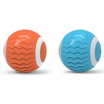 Игрушки с электрическим мячом для кошек и собак, встроенные светодиодные фонари для избегания препятствий, интеллектуальный катящийся мяч для