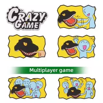 Игрушки с крокодиловыми зубами, детские укусы крокодила, пальцы, тренировка реакции, новинка, детская счастливая игра, декомпрессионная игрушка-трюк