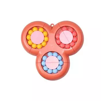 Игрушки с вращающимися бобами Детская головоломка Декомпрессионная игра Творческие игрушки