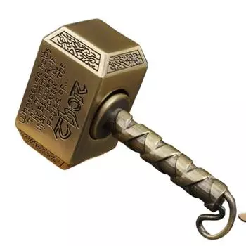 Игрушки-спиннеры Fidget Hammer Metal Desk Toys для детей и взрослых, аутистов, для снятия стресса, подарков, антистрессов, EDC, антистрессовых игрушек-спиннеров серебряный