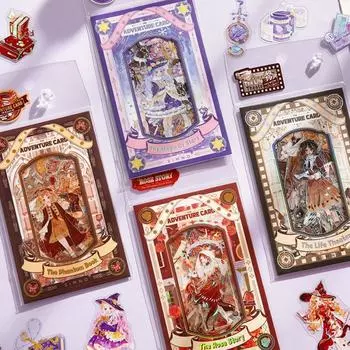 Игрушки Справочник Украшения DIY Коллаж Наклейки Наклейка Guka Goo Карты Наклейка Аниме Декоративная Наклейка C