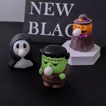 Игрушки-тыквы, антистрессовые игрушки для снятия стресса на Хэллоуин, забавные мягкие игрушки-щипки, антистрессовые игрушки для взрослых