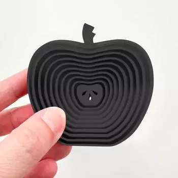 Игрушки в форме фруктов, напечатанные на 3D-принтере для детей и взрослых, игрушки для снятия стресса и релаксации One Size чёрный