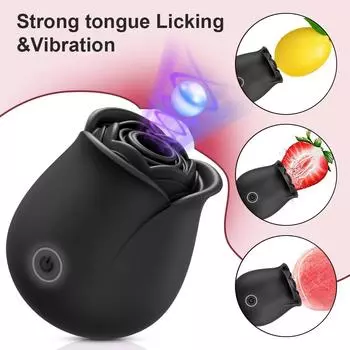 Игрушки-вибраторы-розы, вакуумный стимулятор женского клитора, игрушка для флирта, секс-игрушки для сосания сосков и клитора, 10 режимов сосания, магнитная аккумуляторная батарея