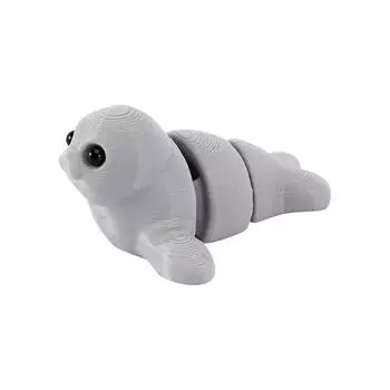 Игрушки-животные, напечатанные на 3D-принтере, креативные украшения, подарки на праздник и день рождения One Size