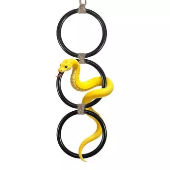 Игрушки-змеи, Круглые змеи, Парки развлечений, Игрушки для лазания, Маисовые змеи, Игрушки, Змеевидные аксессуары для лазания, Охладиться One Size чёрный