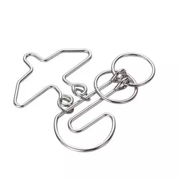 Игры-головоломки с замками Развивающие игрушки 3D Металлическая головоломка Головоломки Итерактивные игры 12