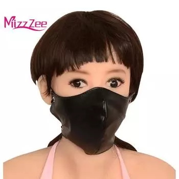 Игры Кожаный Фетиш Эротическая Маска Флирт Взрослый БДСМ Пара Совместное Секс-Игрушки