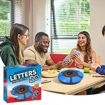 Игры на мышление Игры в слова Игры с буквами Интересные настольные игры Игры в слова Обучающие игры Развивающие игрушки Обновление английской версии One Size