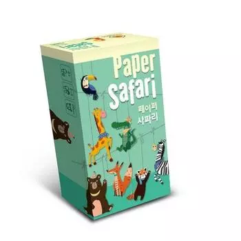 Игры с пельменями Настольная игра Paper Safari, настольная игра, представитель Кореи