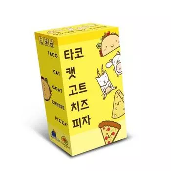 Игры с пельменями Taco Cat Goat Cheese Pizza Настольная игра, популярная корейская игра