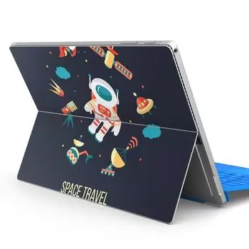 igsticker Surface pro7 pro6 pro2017 pro4 эксклюзивный чехол для ноутбука чехол для ноутбука пленка наклейка аксессуар защита 013222 космическая ракета