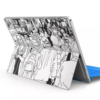 igsticker Surface pro7 pro6 pro2017 pro4 эксклюзивный чехол для ноутбука чехол для ноутбука пленка наклейка аксессуар защита 013403 Monotone Town