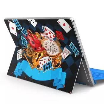 igsticker Surface pro7 pro6 pro2017 pro4 эксклюзивный чехол для ноутбука чехол для ноутбука пленка наклейка аксессуар защита 010293 игральные карты