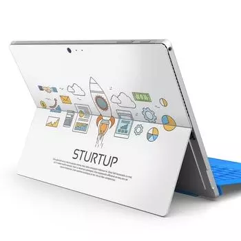 igsticker Surface pro7 pro6 pro2017 pro4 эксклюзивный чехол для ноутбука чехол для ноутбука пленка наклейка аксессуар защита 010496 ракета работа