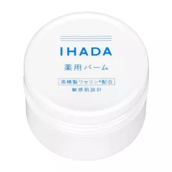 Ihada Medicated Balm, Sensitive Skin, Non-sticky, Dry, Rough Skin, Acne, Hypoallergenic, Unscented, 20g
