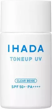 Ihada Солнцезащитный крем для макияжа Rough Medicated Face Protection UV Clear Beige Body 30 мл Основа, гладкая, кожа, молочко, [квази-лекарство]