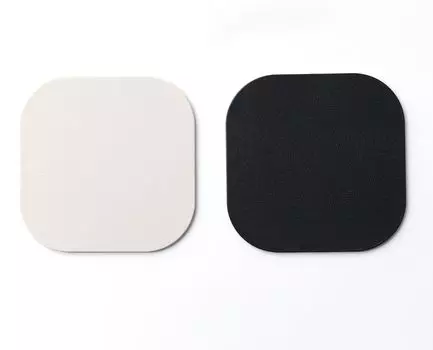 Ihara Planning Cutting Board Set of 2 Cut Plate Square 2 Black Ivory CPLS22 Made in Japan & слоновая кость