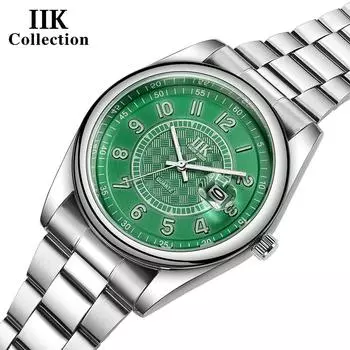 IIK Водонепроницаемые спортивные часы с календарем Мужские часы Деловые кварцевые мужские часы GB980B