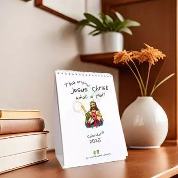 Иисус Христос 2025 Календарь Какой Год Настольный Календарь Второе Пришествие A4