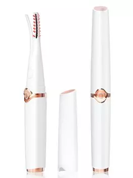 iitrust Hot Eyebler Щипцы для завивки ресниц 2 в 1, 3 уровня регулировки температуры, быстрый разогрев в течение 10 секунд, автоматическое отключение питания на 15 минут, питание от USB белый