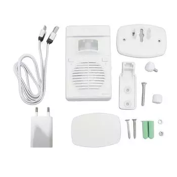 ИК-датчик движения Звуковой проигрыватель MP3-файлов Воспроизведение речи Музыка Реклама Активируемый движением голосовой проигрыватель