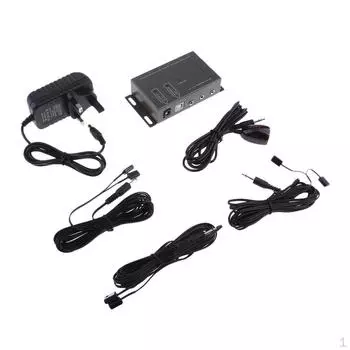 ИК инфракрасный пульт дистанционного управления ретранслятор адаптер удлинитель с излучателем кабель Великобритания