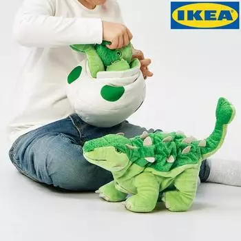 IKEA Ankylosaurus Dinosaur Doll 104.712.12 Детская игрушка-кукла, корейские детские товары