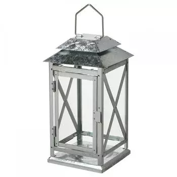 IKEA BEF STA Candle L уличный фонарь оцинкованный 29 см