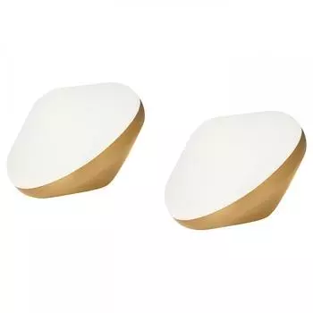 IKEA BJ RKSPIREA Светодиодные декоративные светильники латунь ромбовидные 2 шт.