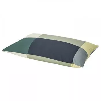 IKEA BRUNKRISSLA Чехол на подушку Brunkrissla зеленый разноцветный 50x80 см