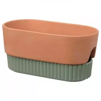 IKEA DAKSJUS Dachshus Автоматическая лейка Терракотово-зеленый 27x13 см