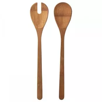 IKEA GR NSAKER Салатный набор из 2 бамбуковых предметов