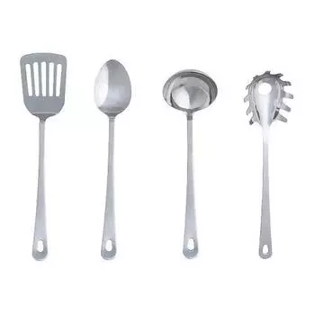 IKEA GRUNKA 50174465 Kitchen utensils set of stainless steel 4,