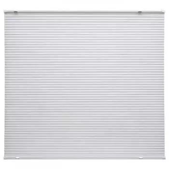 IKEA HORNVALLMO Роговые шторы-плиссе белые сверху вниз снизу вверх 100x130 см