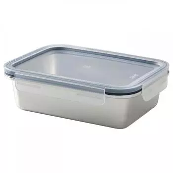 IKEA IKEA 365 IKEA 365 Крышка контейнера для пищевых продуктов прямоугольная нержавеющая пластмасса 1.0