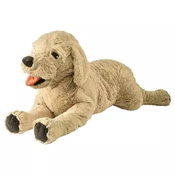 IKEA Japan Dog Мягкая игрушка Реалистичная большая собака Кукла Спящая подушка Животное Золотистый ретривер Собачка для комнаты Gothig Golden 70 см