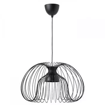 IKEA KALLFRONT Calffront/HEMMA Подвесной светильник Hemma, черный, 52 см