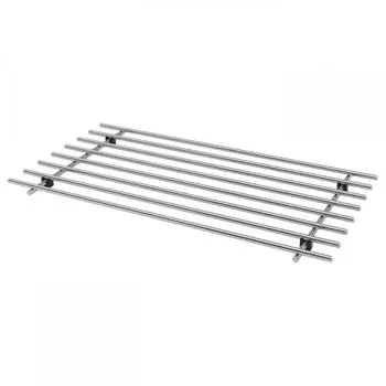 Подставка под кастрюлю IKEA L MPLIG нержавеющая сталь 50x28 см