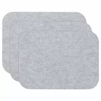 IKEA Placemat set of 3 light gray OVERSIKTLIG (404.888.19)