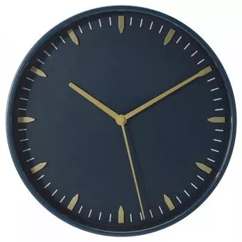 ИКЕА СКЭРИГ Часы настенные Низкое напряжение Синие 26 см