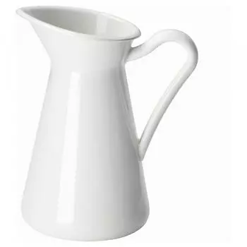 IKEA SOCKER RT Ваза Бутылка для воды белая 16 см