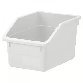 ИКЕА СОКЕРБИТ Коробка белая 19x26x15 см