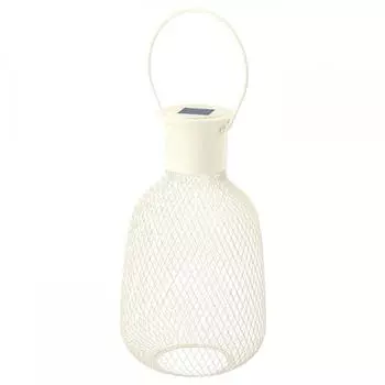 IKEA SOLVINDEN Solvinden Светодиодный уличный фонарь на солнечной батарее, белый, 29 см