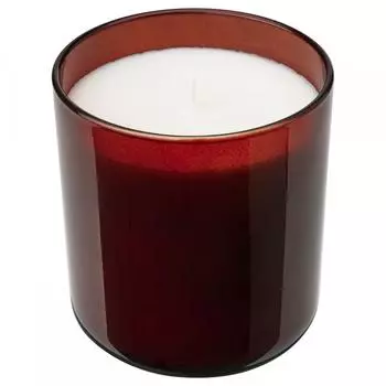 IKEA ST RTSK N Glass scented candle berry red 50 o clock