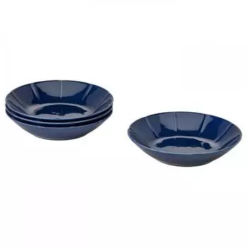 IKEA STRIMMIG stream mig pasta plate made of Sagi porcelain blue 23 cm