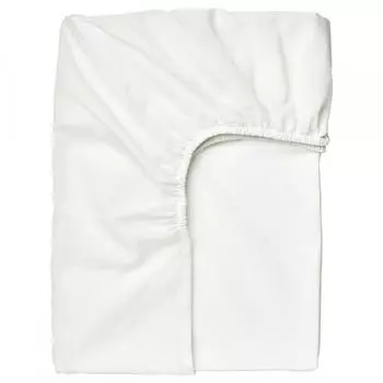 ИКЕА ТАГГВАЛМО Наматрасник белый 90х200 см