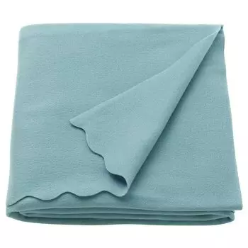 IKEA Throw 120x160 cm Light Blue THORGUN (205.134.62)