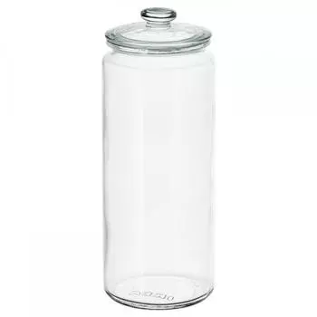 ИКЕА ВАРДАГЕН банка стеклянная 1,8