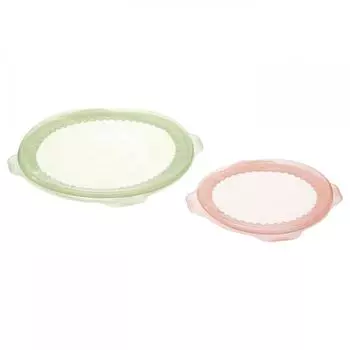 IKEA VERM TT, набор чехлов для еды, 2 шт., силиконовые.